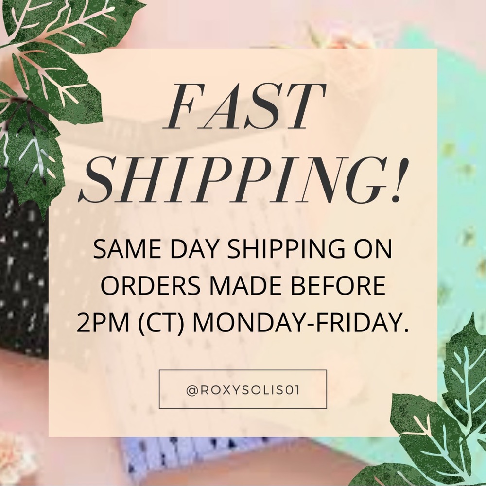 Fast shipping!!